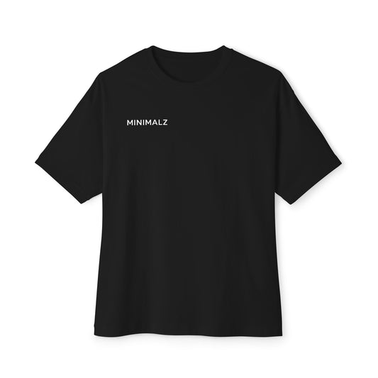 Oversized Black Minimalist Design T-Shirt